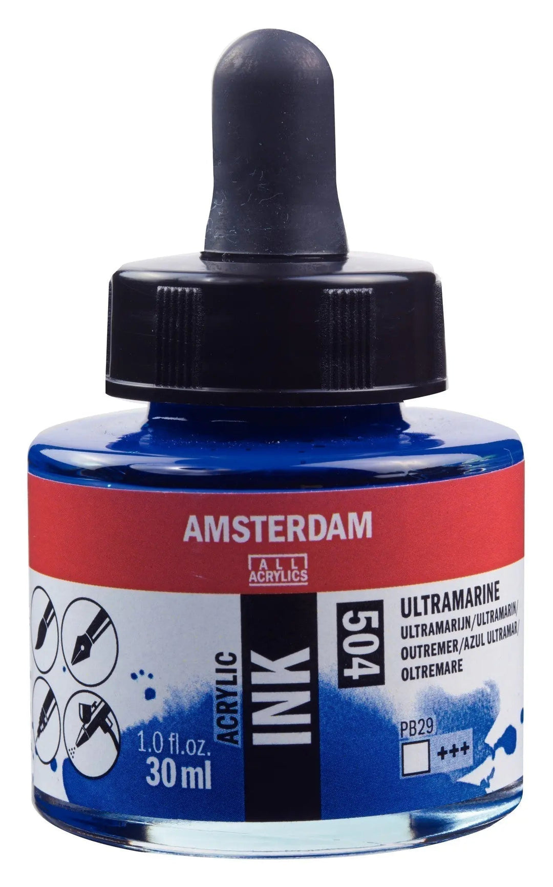 Amsterdam Acrylic Tinte Flasche 30 ml - Kidis Art