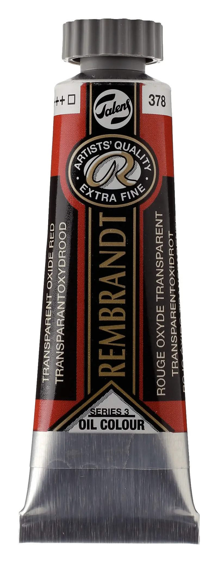 Rembrandt Ölfarbe Tube 150 ml Transparentoxidrot 378