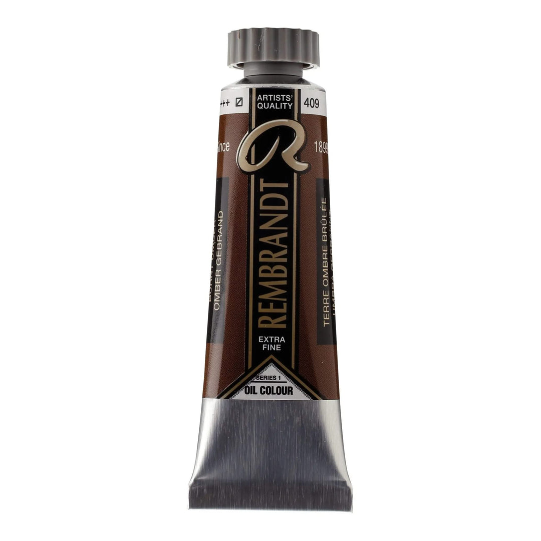 Rembrandt Ölfarbe Tube 150 ml Umbra Gebrannt 409