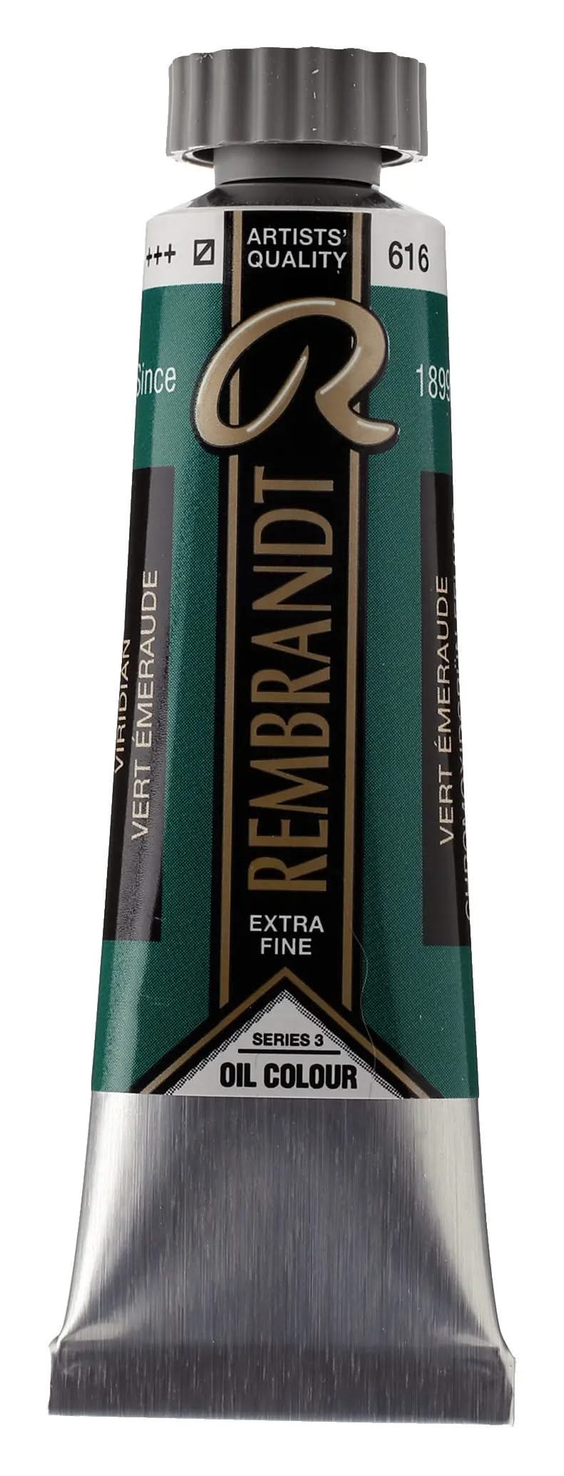 Rembrandt Ölfarbe Tube 150 ml Chromoxidgrün Feurig 616