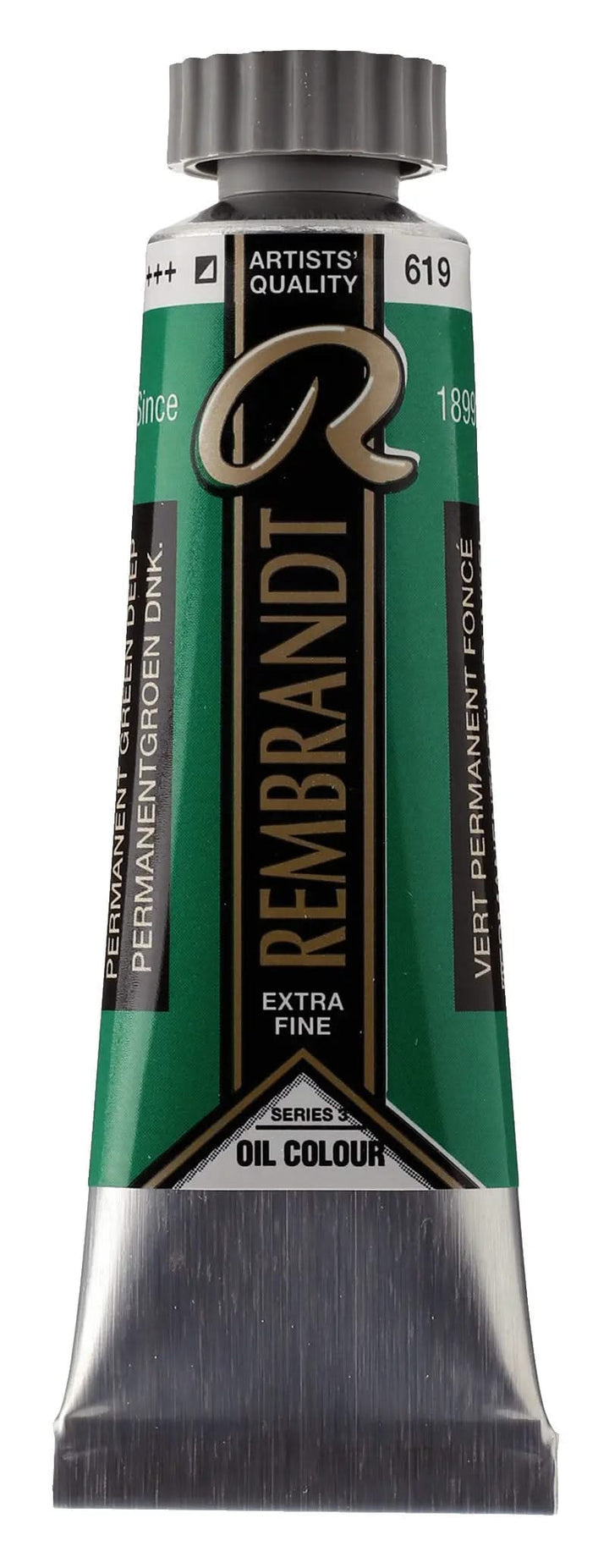 Rembrandt Ölfarbe Tube 40 ml Permanentgrün Dunkel 619