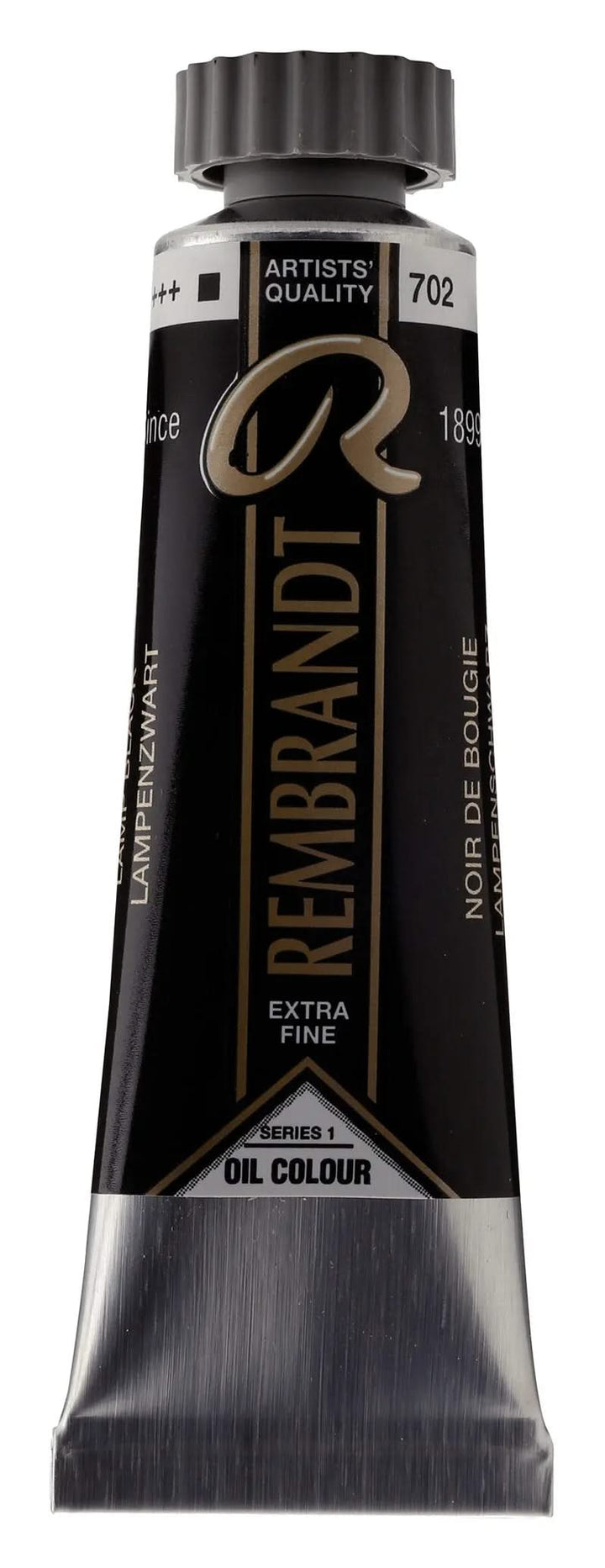 Rembrandt Ölfarbe Tube 150 ml Lampenschwarz 702
