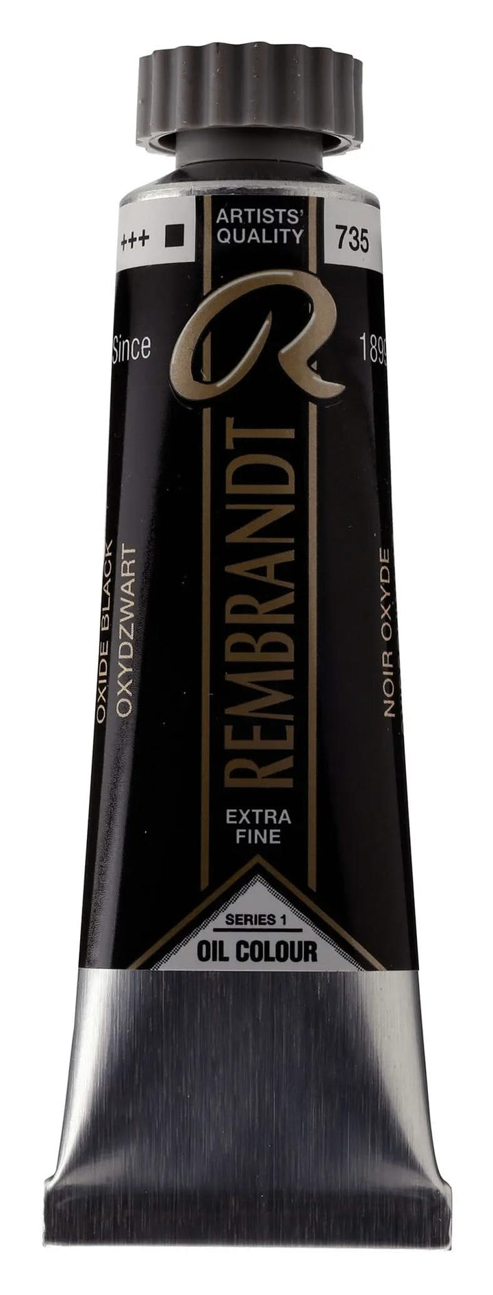 Rembrandt Ölfarbe Tube 40 ml Oxidschwarz 735