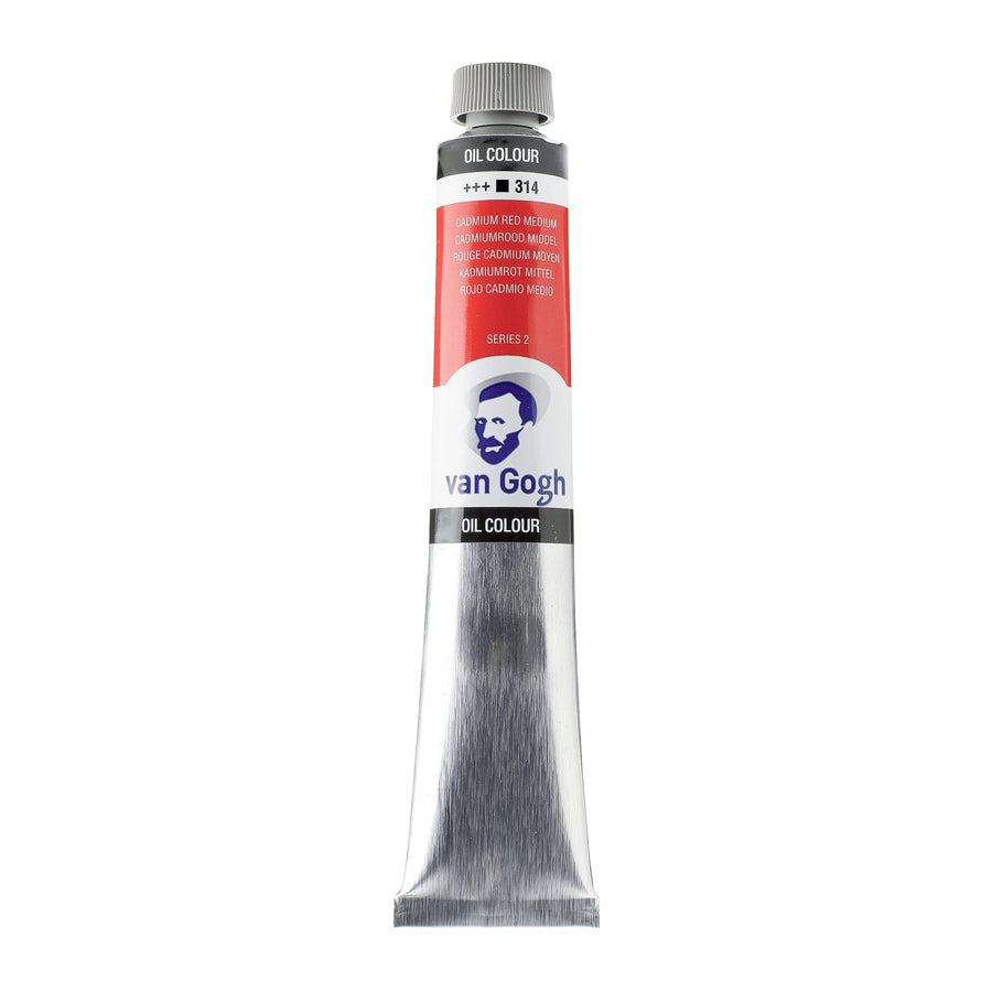 Van Gogh Ölfarbe Tube 60 ml Kadmiumrot Mittel 314