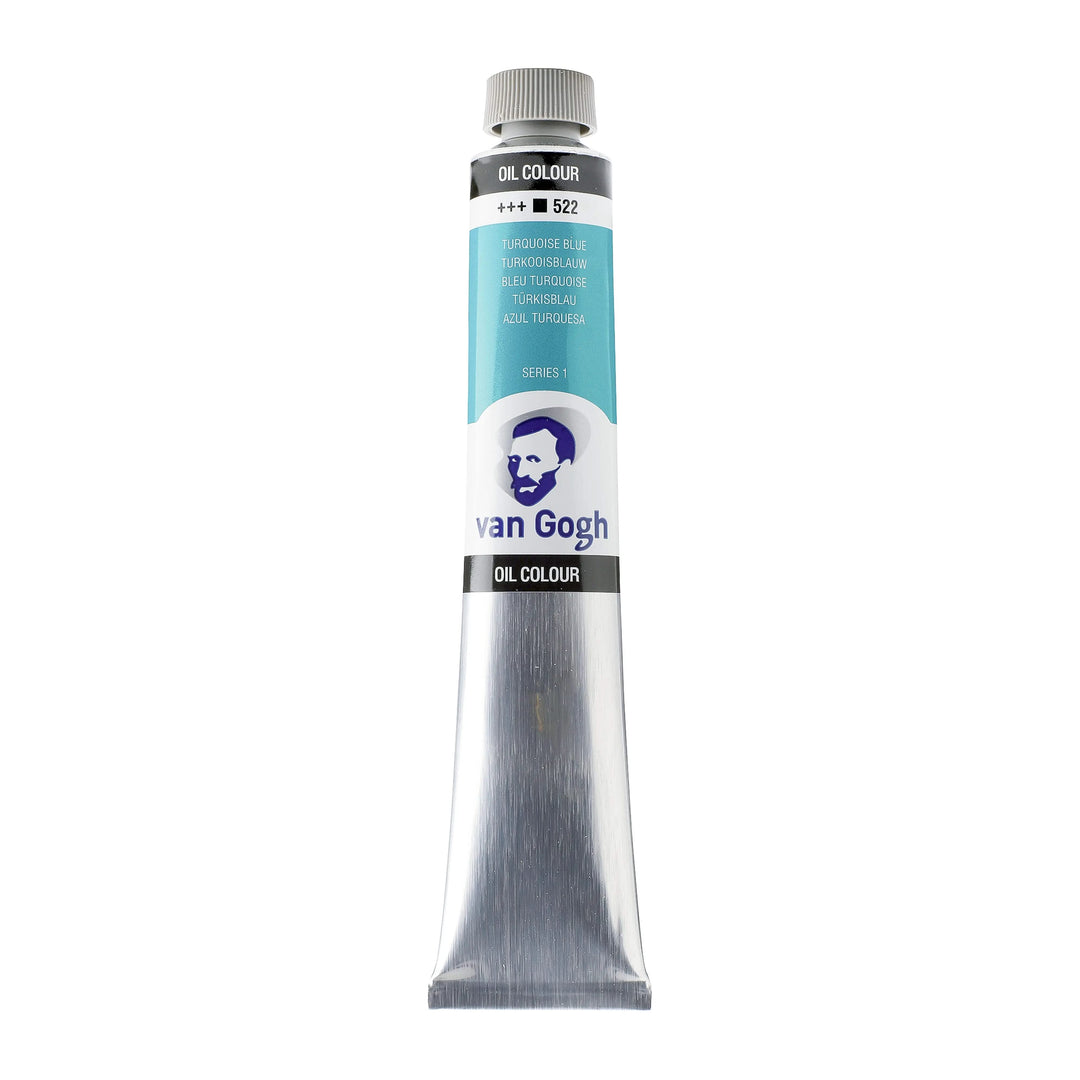Van Gogh Ölfarbe Tube 20 ml Türkisblau 522