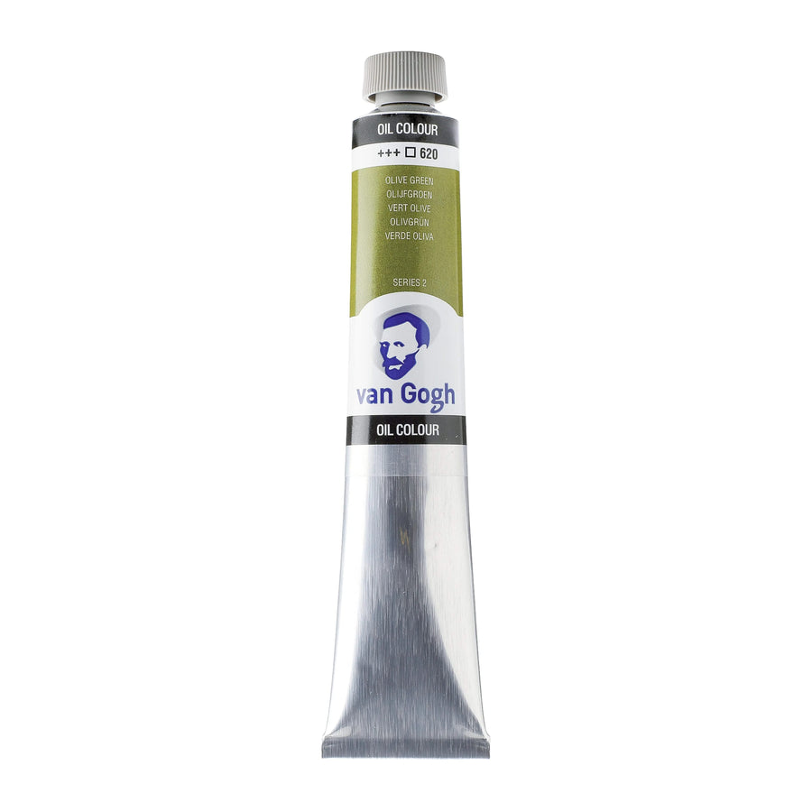 Van Gogh Ölfarbe Tube 200 ml Olivgrün 620