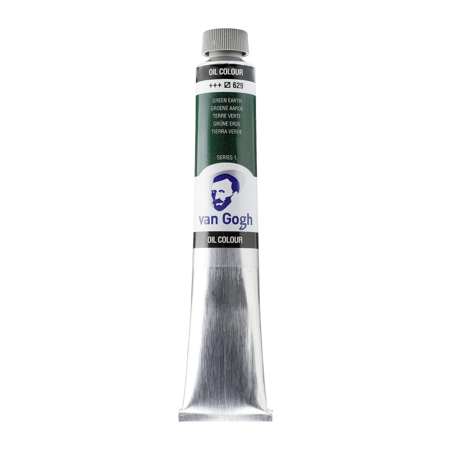 Van Gogh Ölfarbe Tube 20 ml Grüne Erde 629