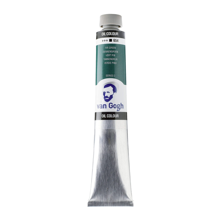 Van Gogh Ölfarbe Tube 20 ml Tannengrün 654