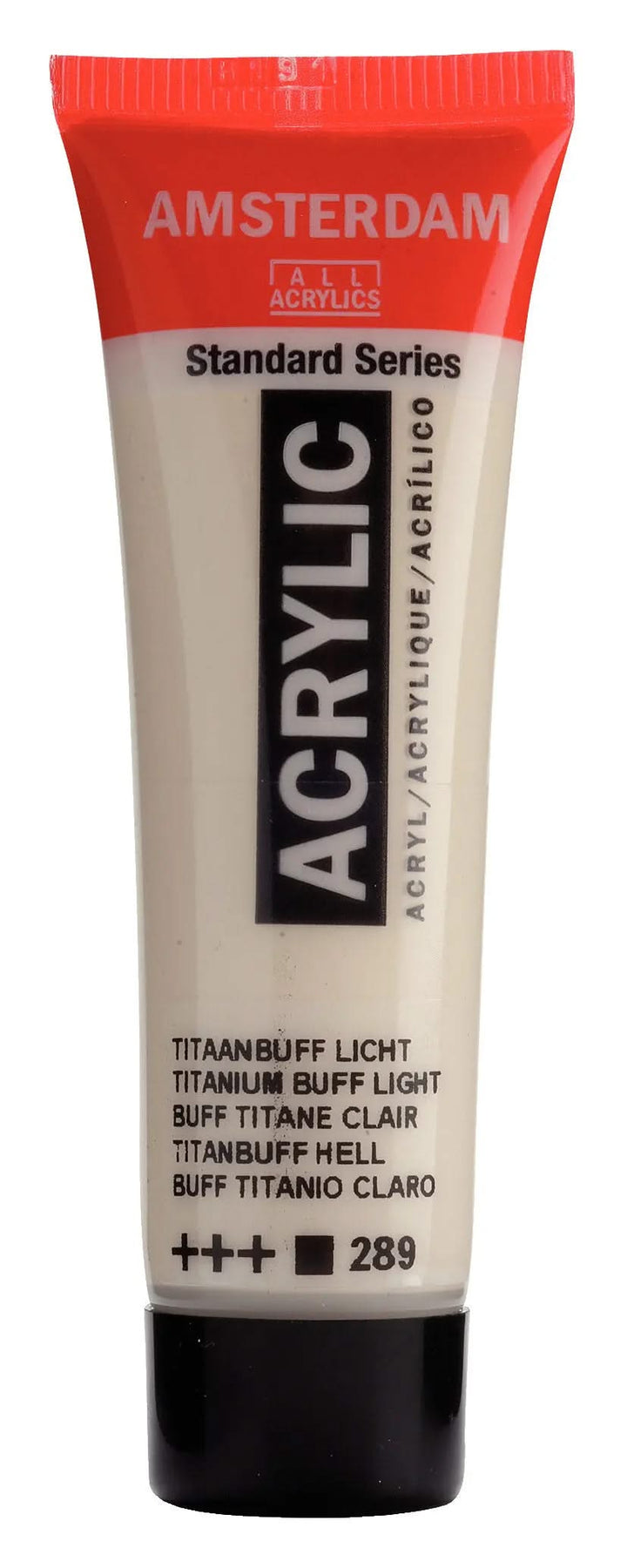 Amsterdam Standard Series Acrylfarbe Tube 20 ml Titanbuff Hell 289