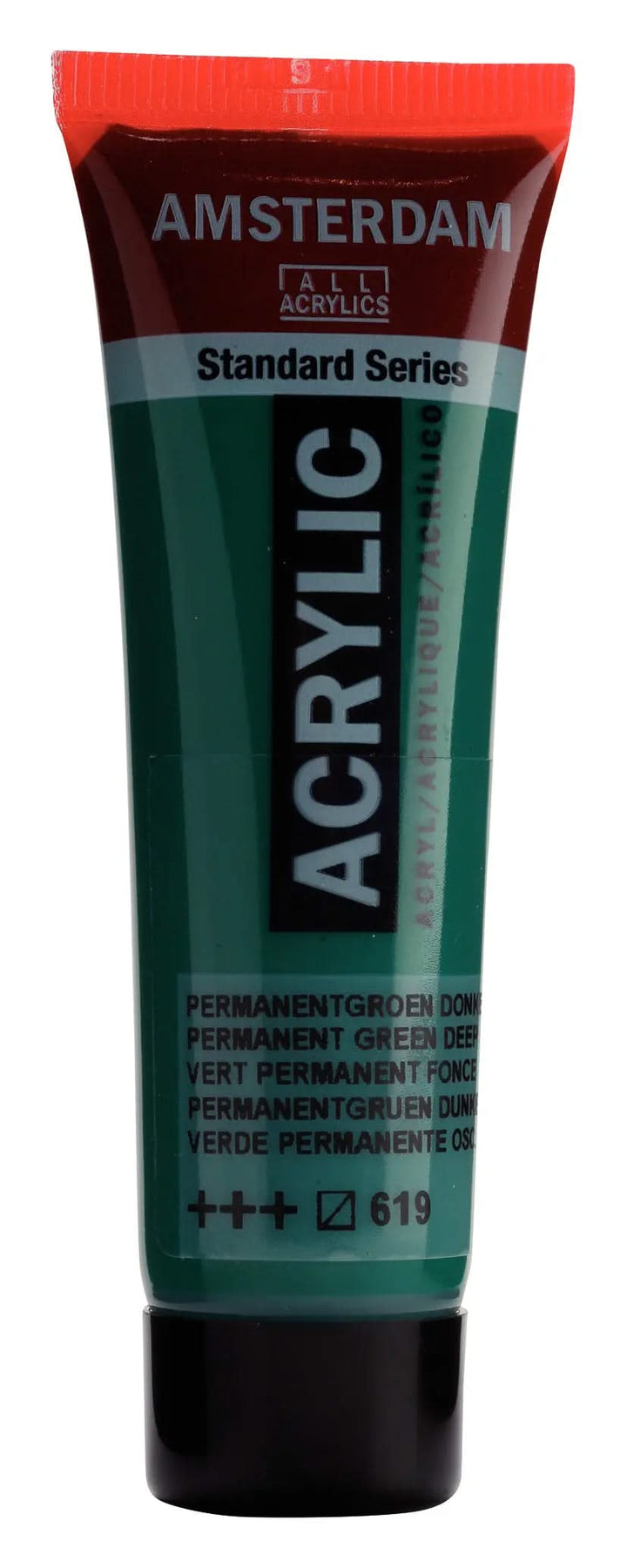 Amsterdam Standard Series Acrylfarbe Tube 20 ml Permanentgrün Dunkel 619