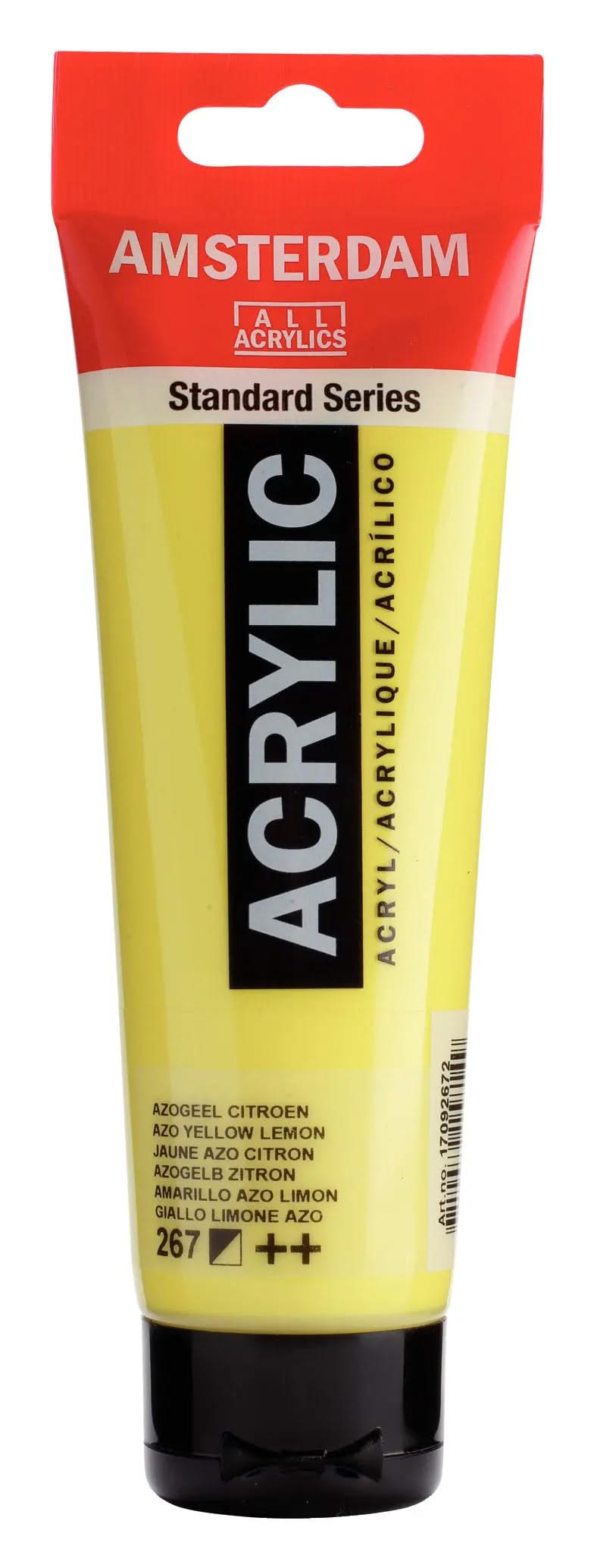 Amsterdam Standard Series Acrylfarbe Tube 120 ml Azogelb Zitrone 267