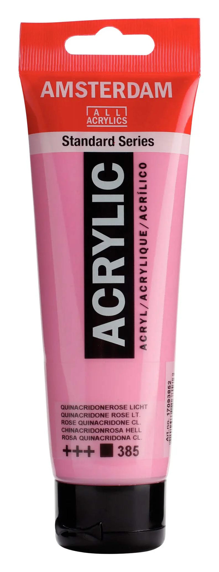 Amsterdam Standard Series Acrylfarbe Tube 120 ml Chinacridonrosa Hell 385