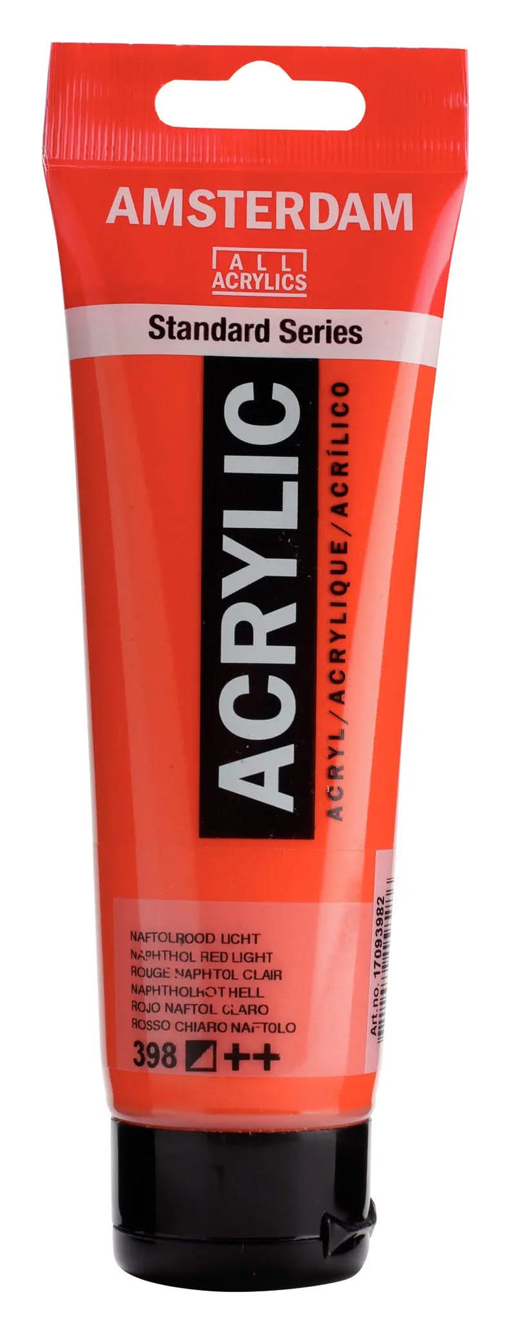 Amsterdam Standard Series Acrylfarbe Tube 120 ml Naphtholrot Hell 398