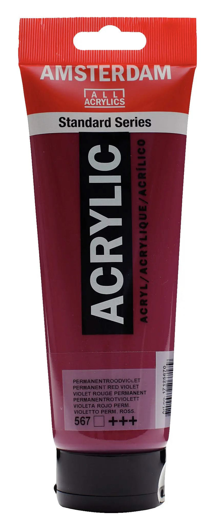 Amsterdam Standard Series Acrylfarbe Tube 250 ml Permanentrotviolett 567