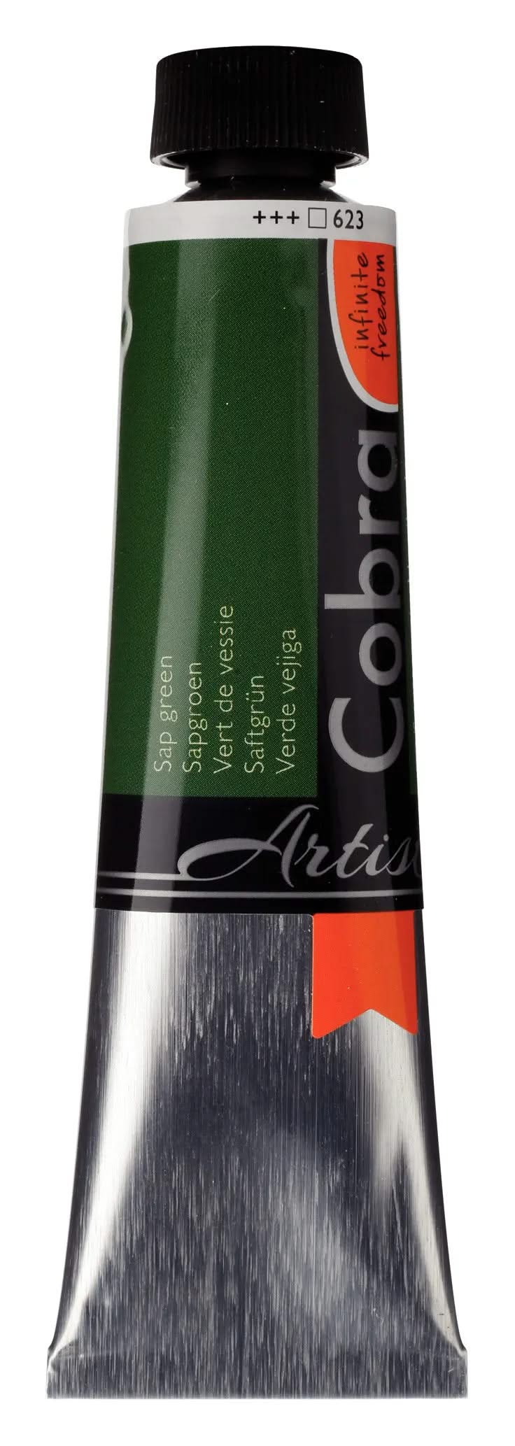 Cobra Artist Wassermischbare Ölfarbe Tube 150 ml Saftgrün 623
