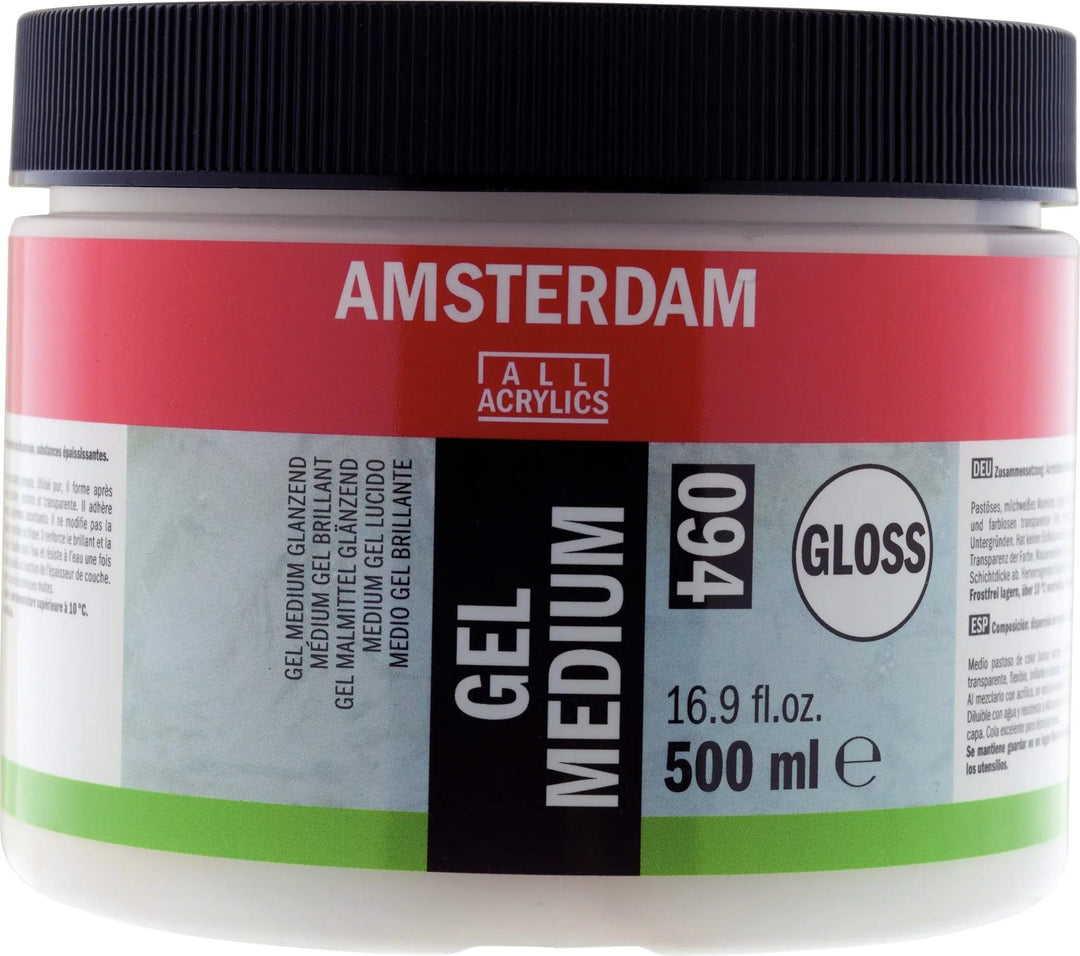 Amsterdam Gel Malmittel Glänzend Gefäß 094 Flasche 500 ml