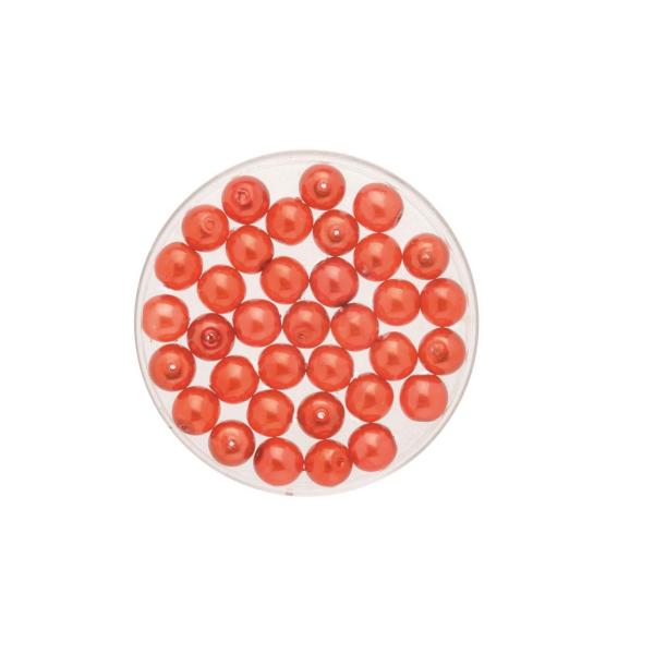 Böhmische Glasperle 4mm Wachs hyazinth 75St