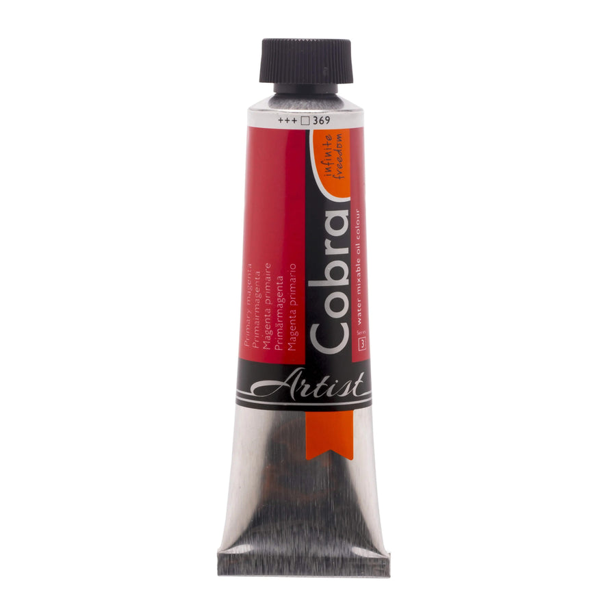 Cobra Artist Wassermischbare Ölfarbe Tube 40 ml Primärmagenta 369
