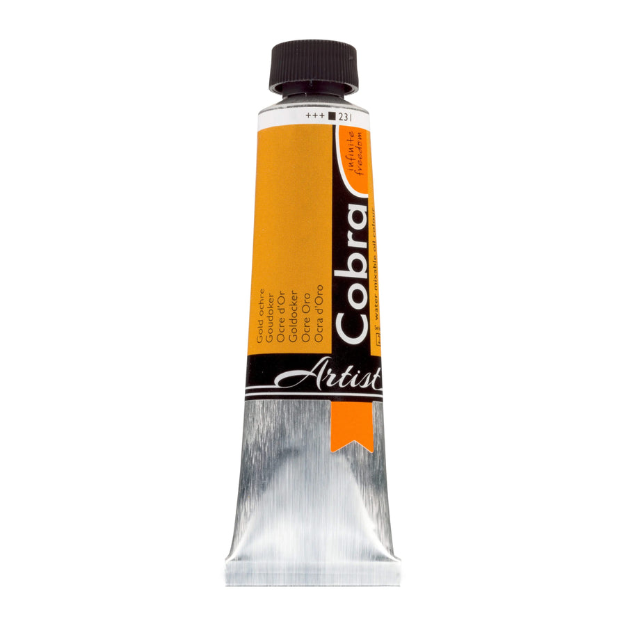 Cobra Artist Wassermischbare Ölfarbe Tube 40 ml Goldocker 231