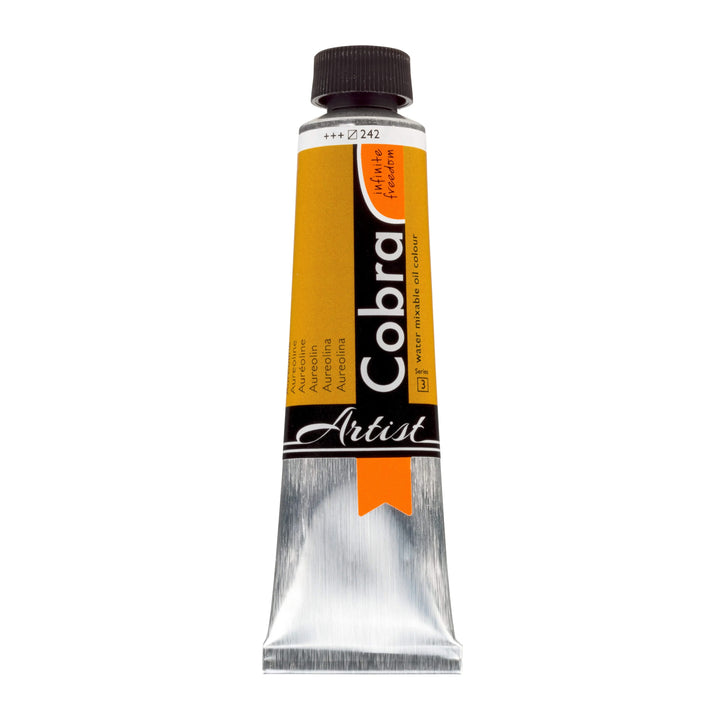 Cobra Artist Wassermischbare Ölfarbe Tube 40 ml Aureolin 242