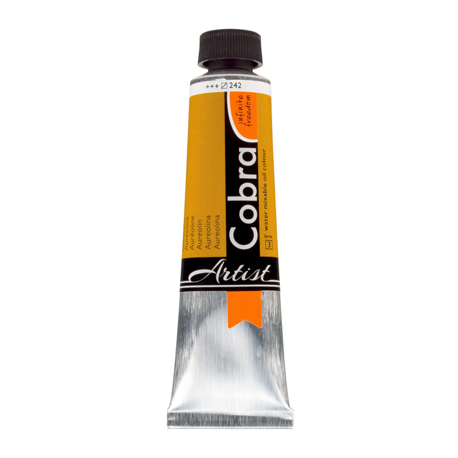 Cobra Artist Wassermischbare Ölfarbe Tube 40 ml Aureolin 242
