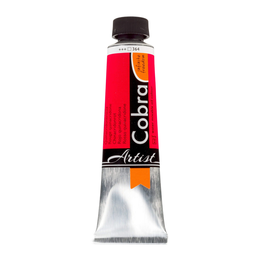 Cobra Artist Wassermischbare Ölfarbe Tube 40 ml Chinacridonrot 364