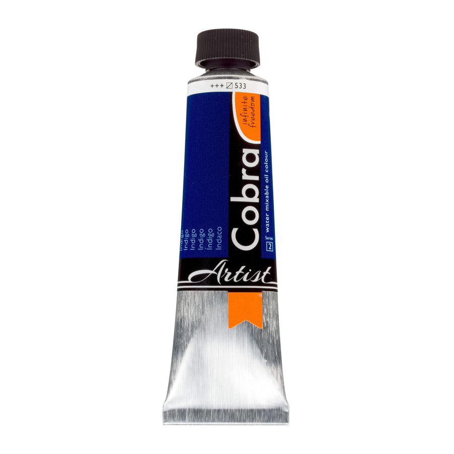 Cobra Artist Wassermischbare Ölfarbe Tube 40 ml Indigo 533