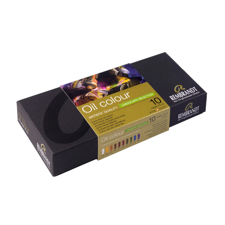Rembrandt Ölfarben-Set Landschaftsauswahl | 10 x 15 ml