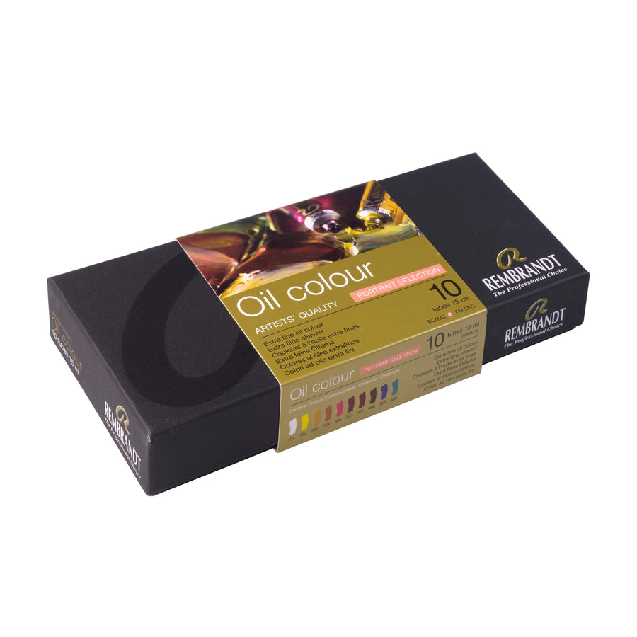 Rembrandt Ölfarben-Set Porträtauswahl | 10 x 15 ml