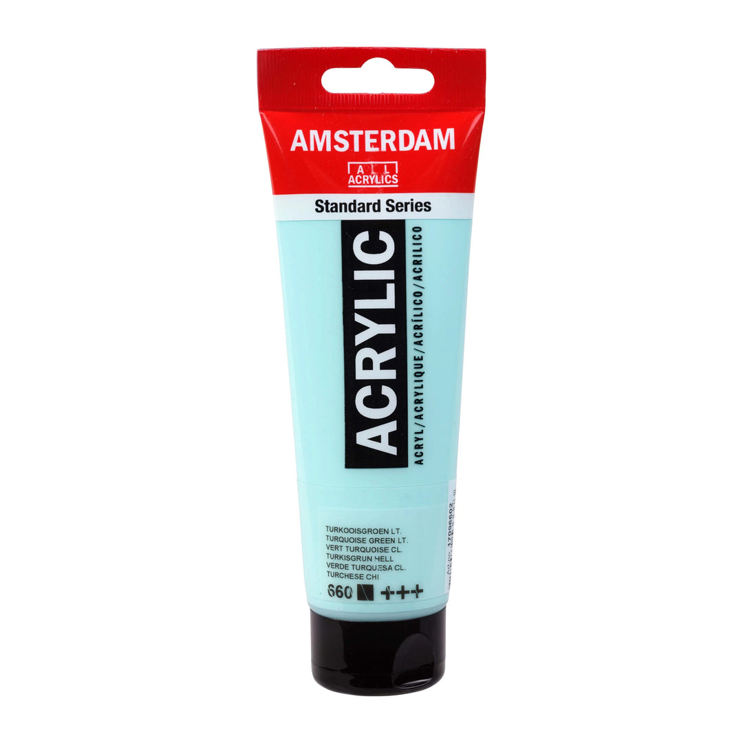 Amsterdam Standard Series Acrylfarbe Tube 120 ml Metallicgrün 836 Amsterdam