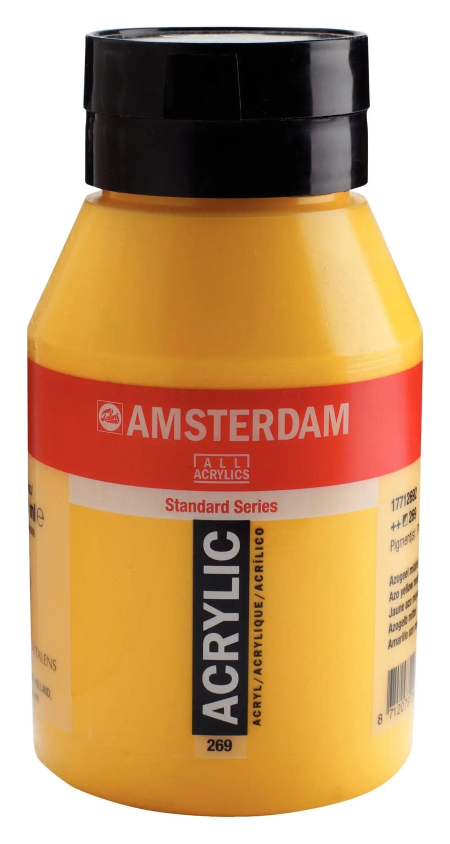 Amsterdam Standard Series Acrylfarbe Flasche 1000 ml Azogelb Mittel 269
