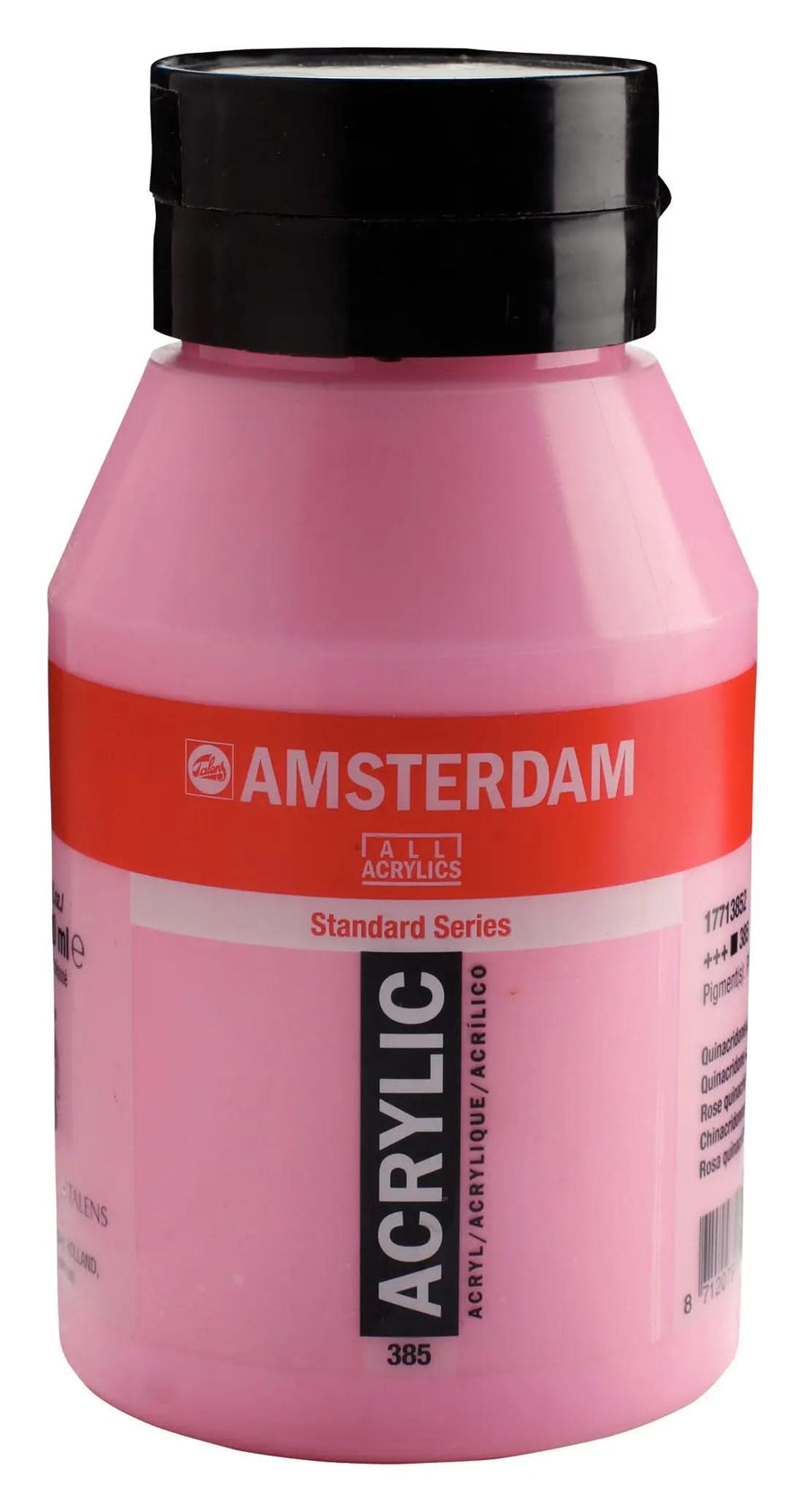 Amsterdam Standard Series Acrylfarbe Flasche 1000 ml Chinacridonrosa Hell 385