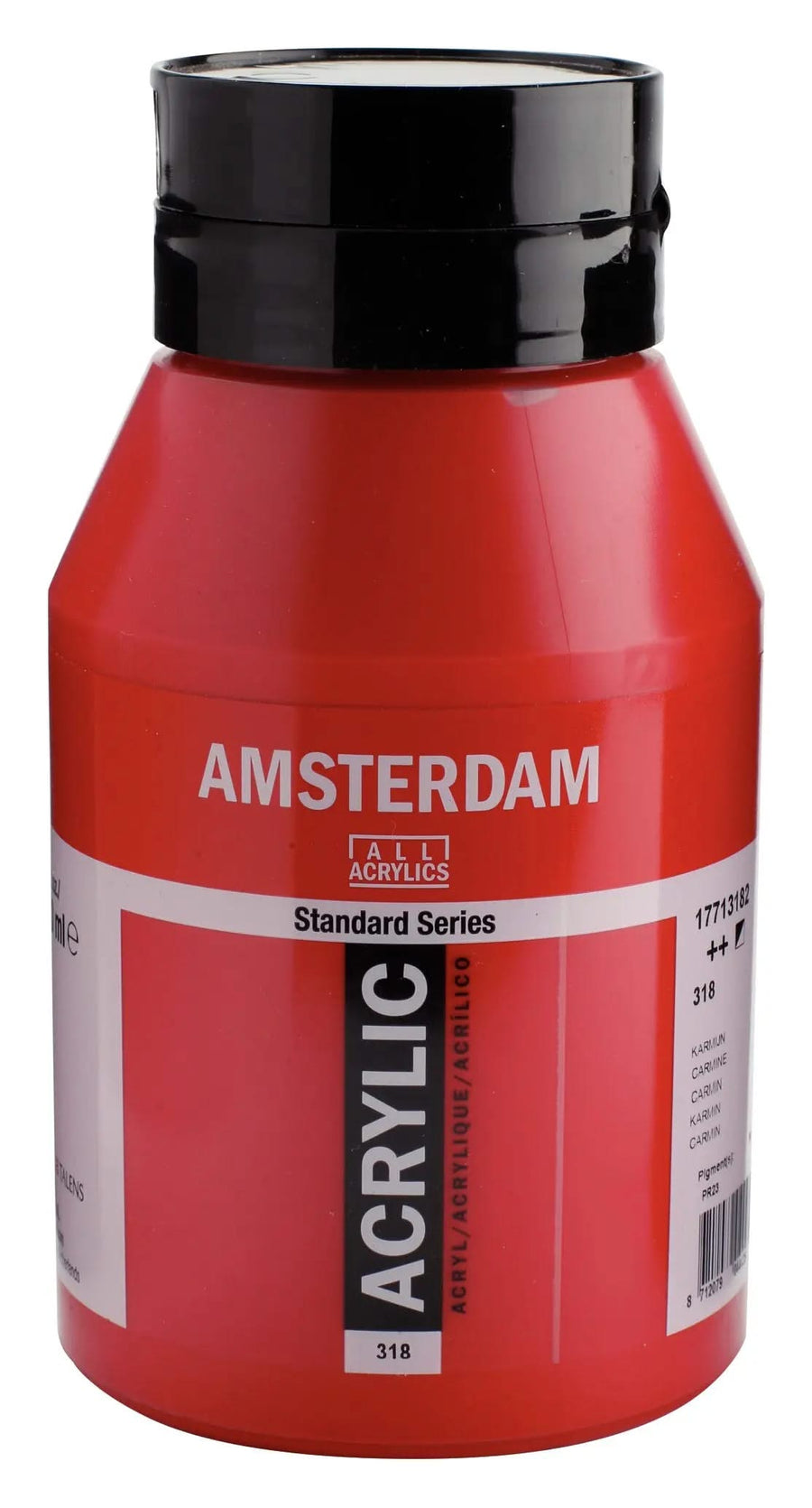 Amsterdam Standard Series Acrylfarbe Flasche 1000 ml Karmin 318
