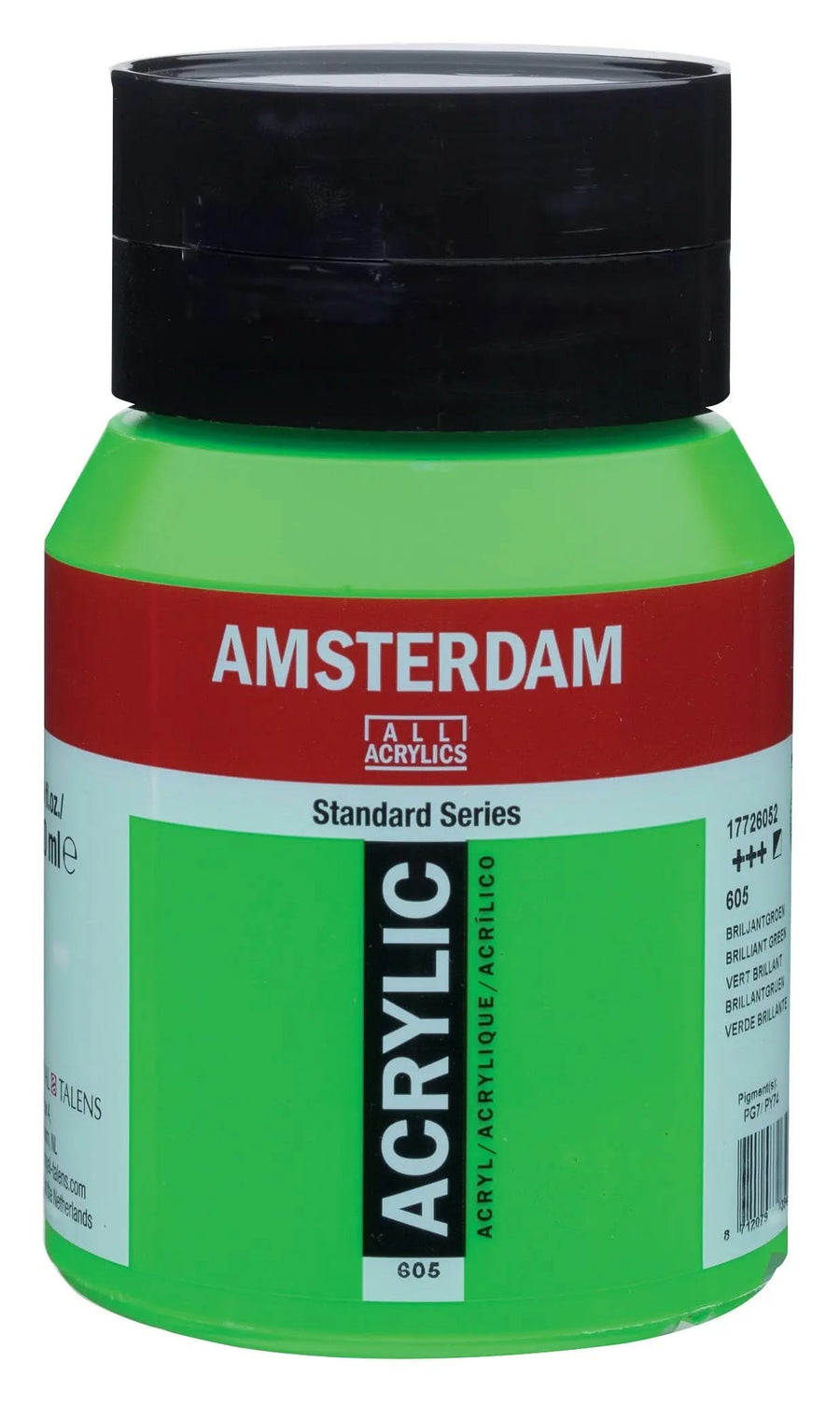 Amsterdam Standard Series Acrylfarbe Flasche 500 ml Brillantgrün 605