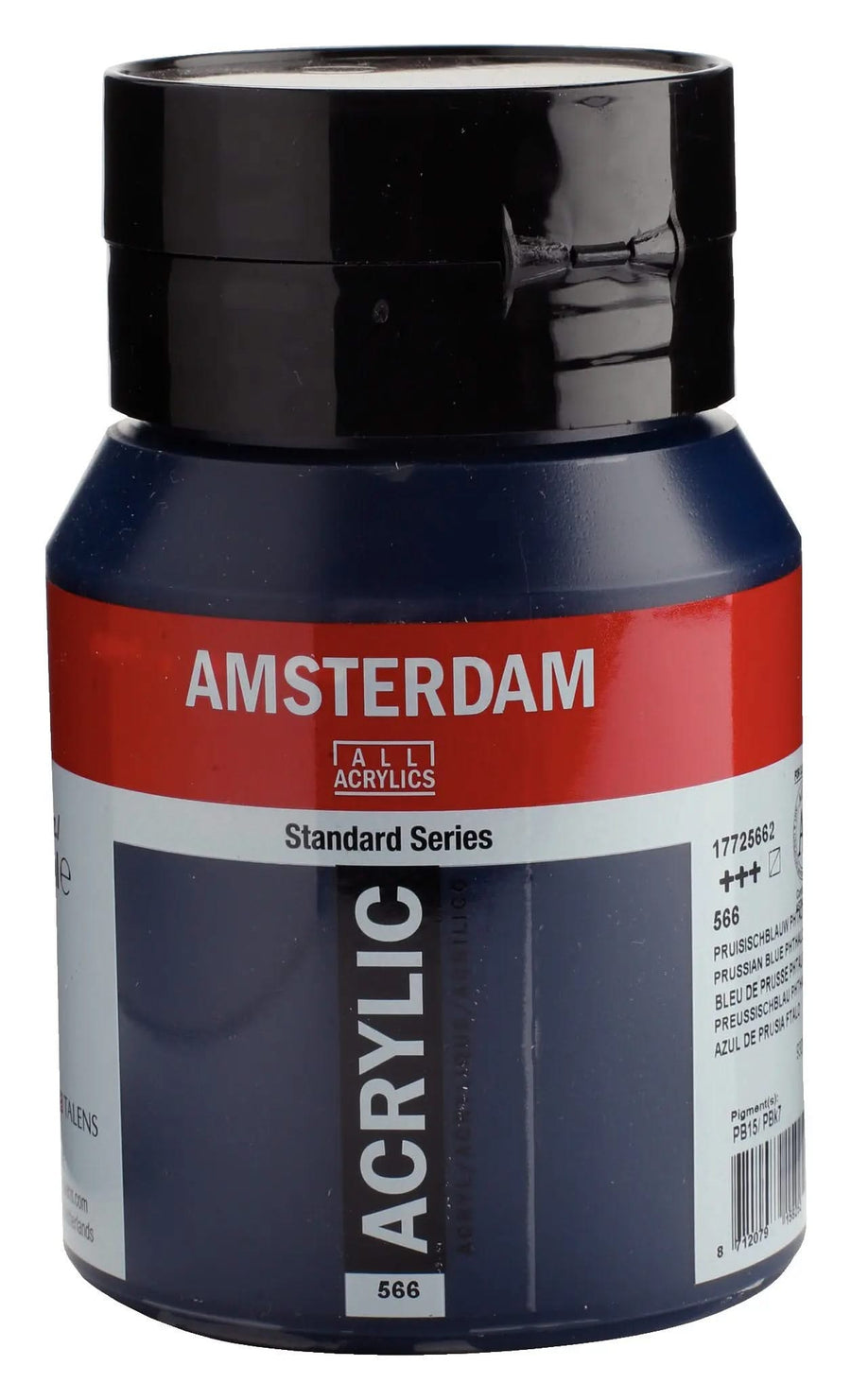 Amsterdam Standard Series Acrylfarbe Flasche 500 ml Preußischblau (Phthalo) 566