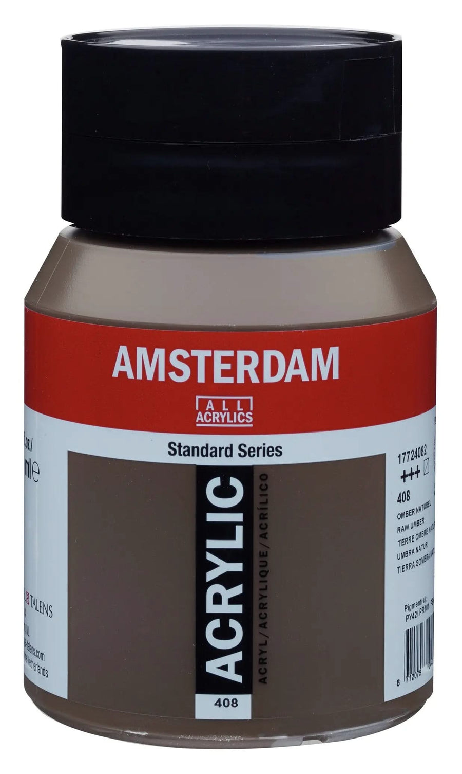 Amsterdam Standard Series Acrylfarbe Flasche 500 ml Umbra Natur 408