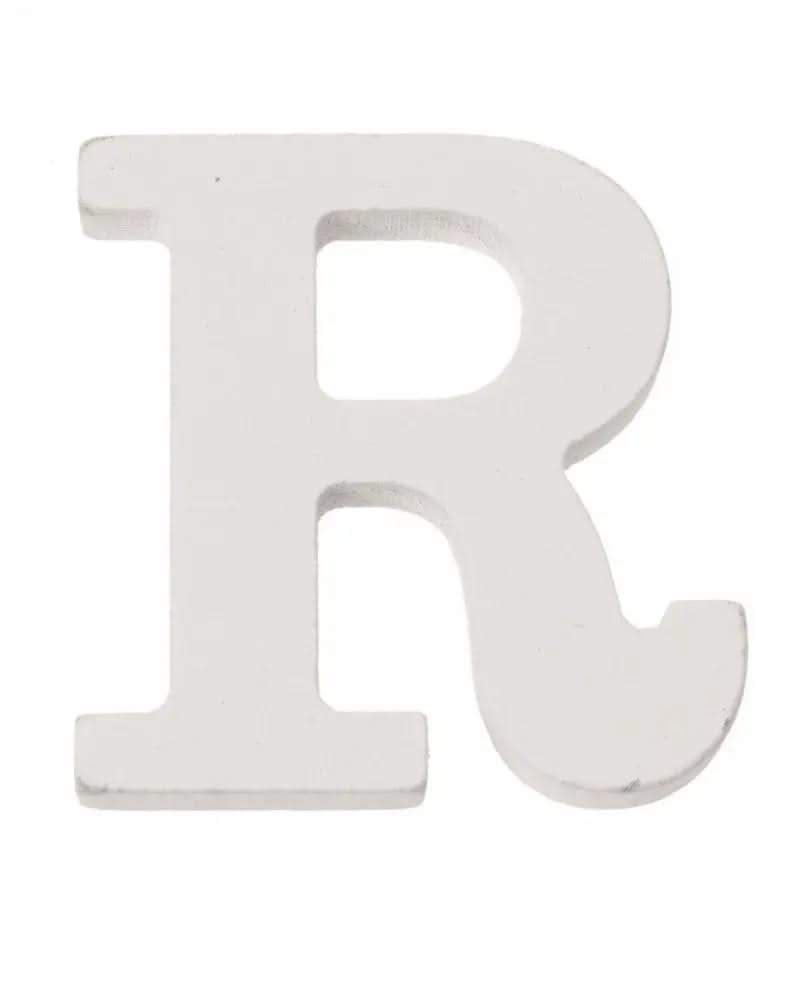 Buchstabe R 5,5x0,9cm 1Stk. MDF