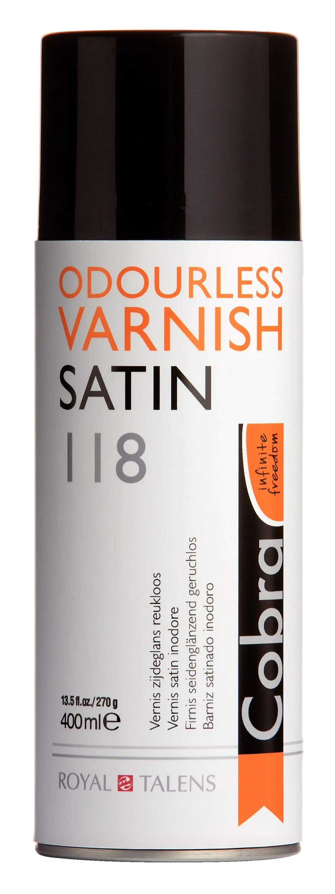 Cobra Firnis, Seidenmatt 118 Spraydose 400 ml