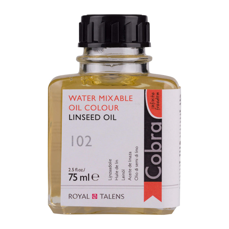 Cobra wassermischbares Leinöl Flasche 75 ml