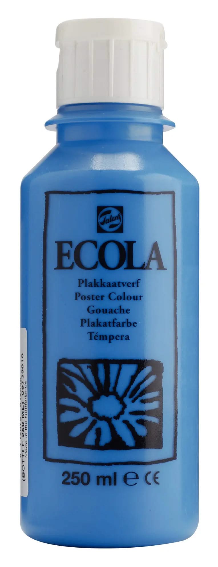 Ecola Plakatfarbe Flasche 250 ml Hellblau 501