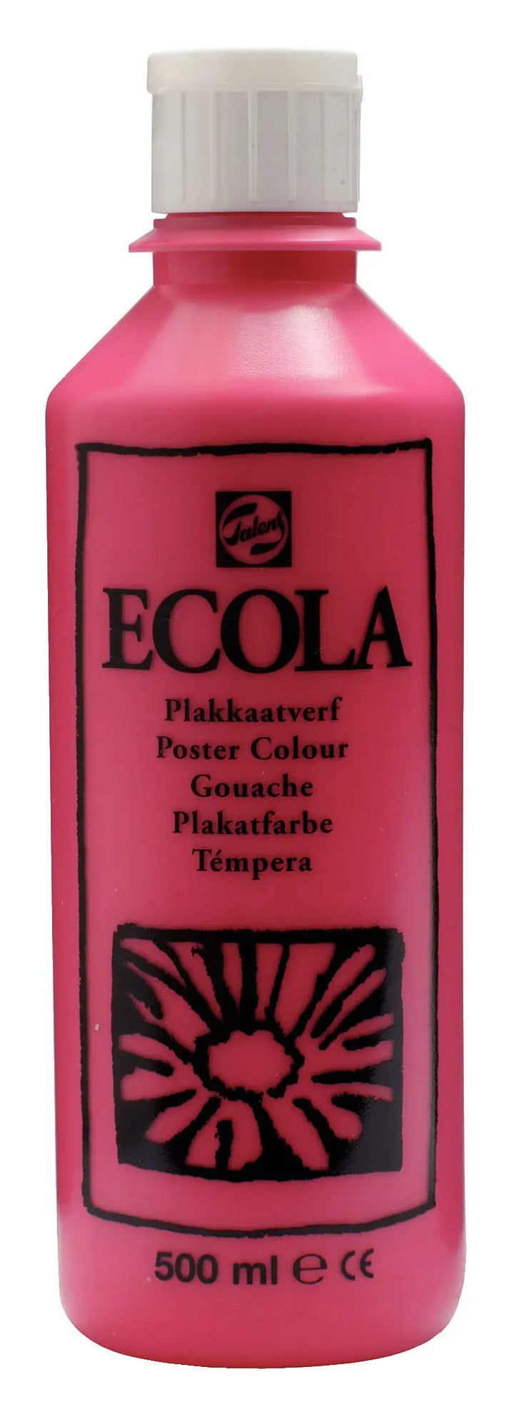 Ecola Plakatfarbe Flasche 500 ml Tyrischrosa 359
