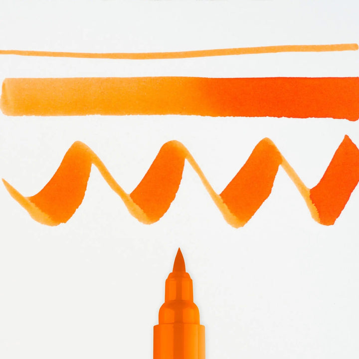 Ecoline Brush Pen Dunkelorange 237 Ecoline