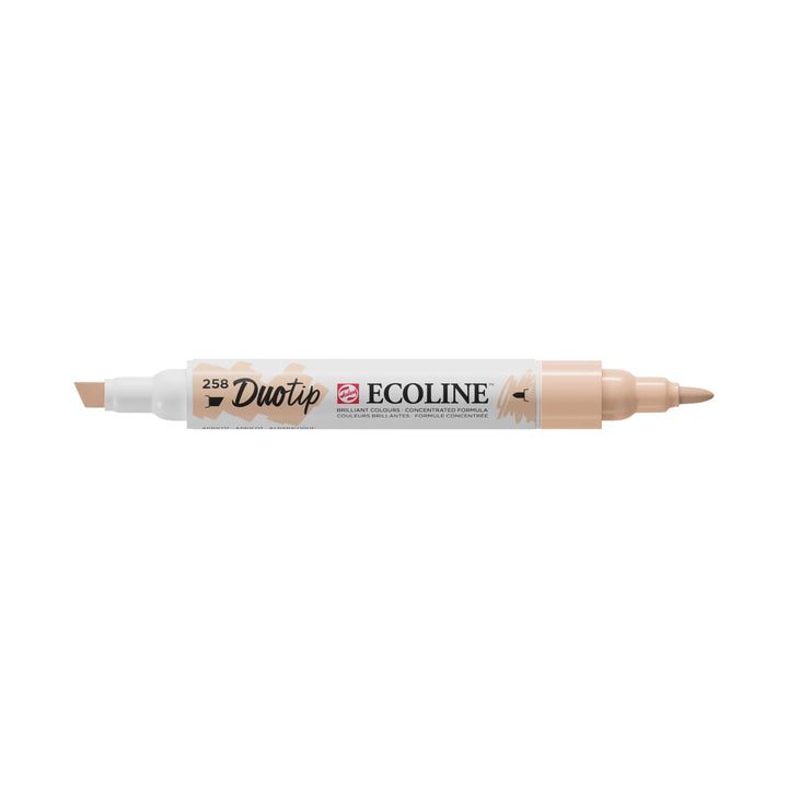 Ecoline Duotip Marker Aprikose 258