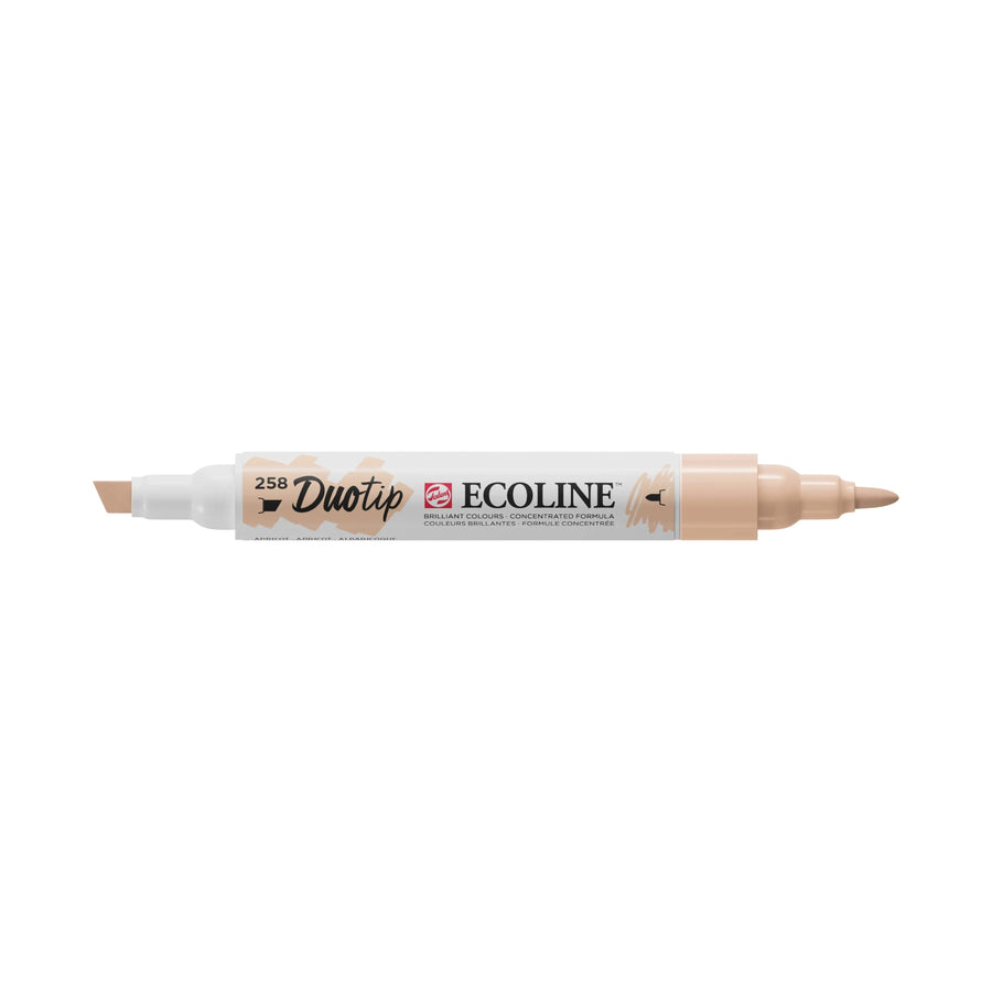 Ecoline Duotip Marker Aprikose 258