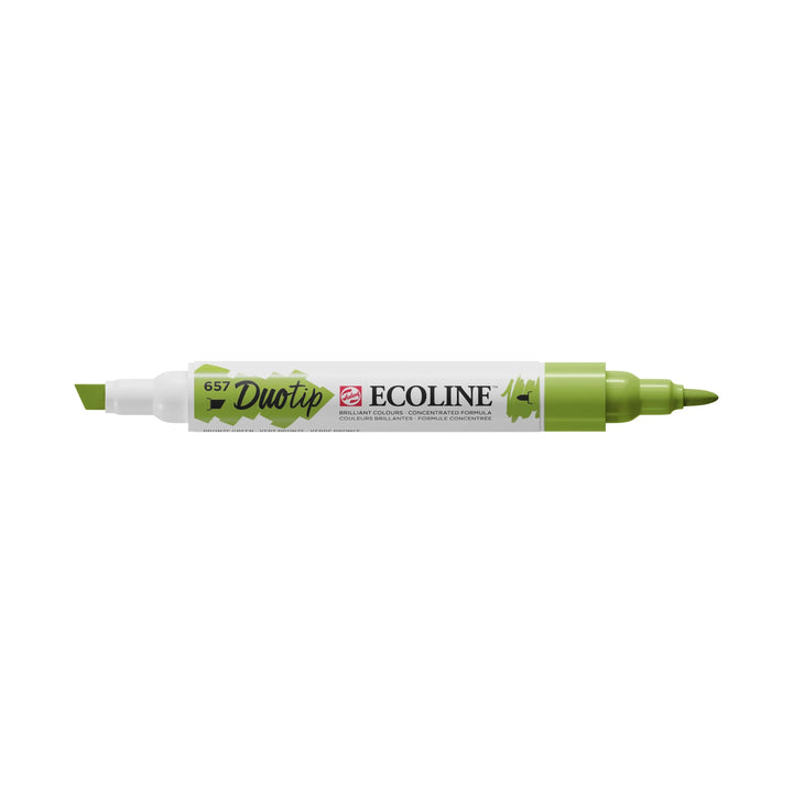 Ecoline Duotip Marker Bronzegrün 657