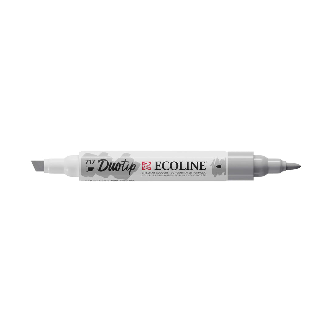 Ecoline Duotip Marker Kaltgrau 717