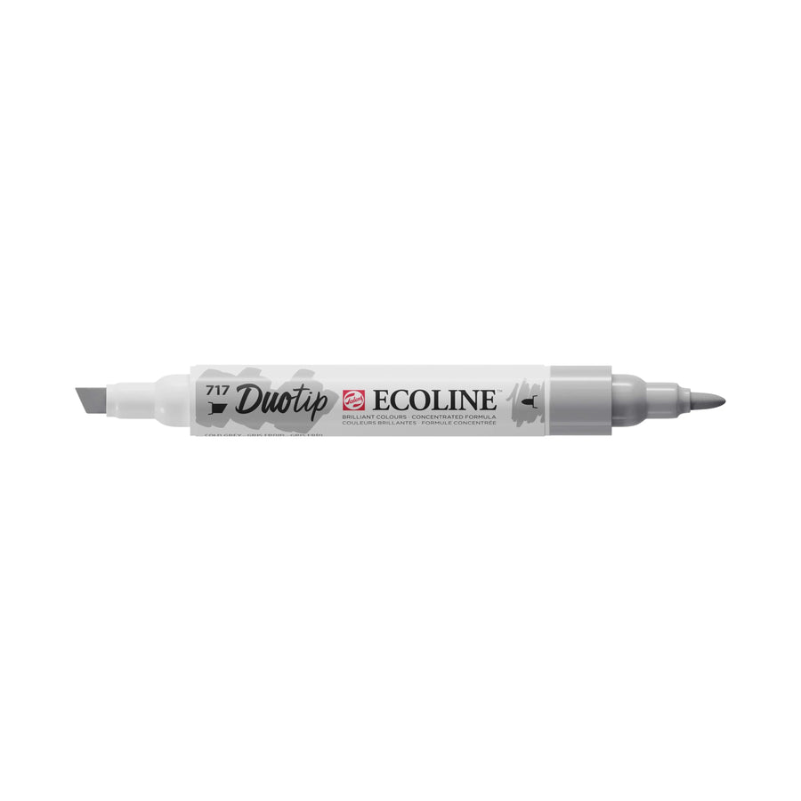 Ecoline Duotip Marker Kaltgrau 717