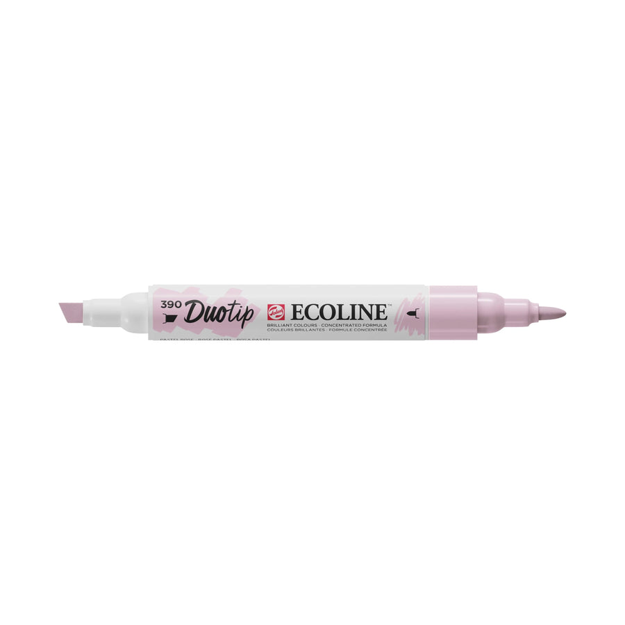 Ecoline Duotip Marker Pastellrosa 390
