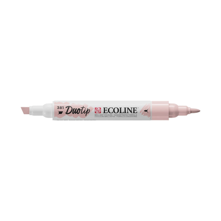Ecoline Duotip Marker Pastellrot 381
