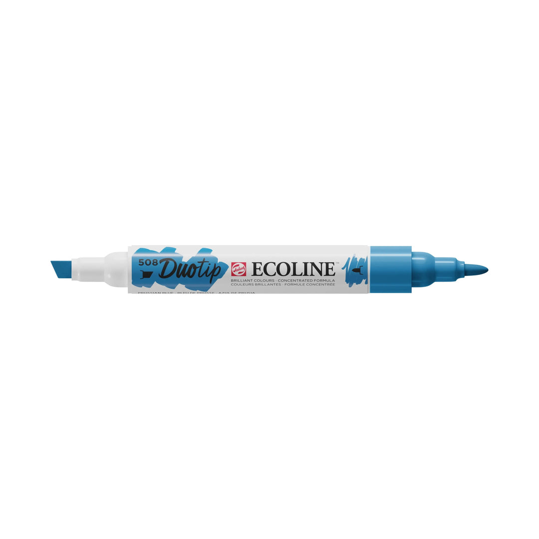 Ecoline Duotip Marker Preussischblau 508